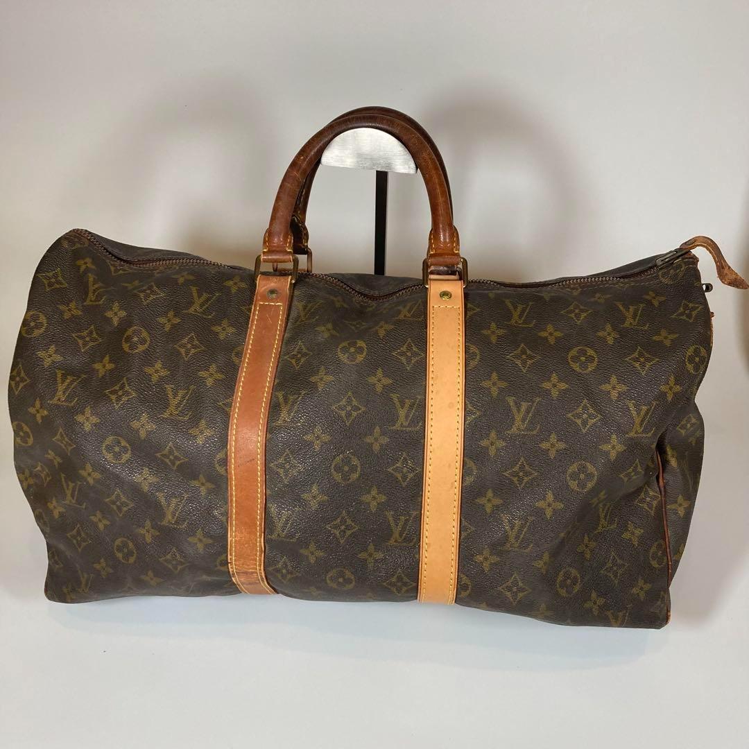 LOUIS VUITTON ヴィトン キーポル50 モノグラム ボストンバッグ