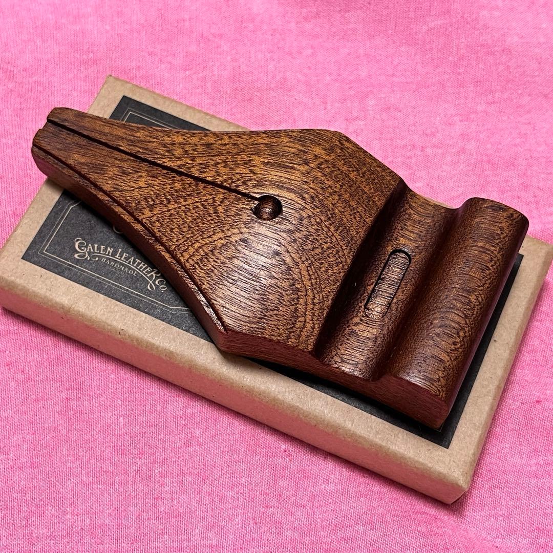 galen leather ペンレスト マホガニー