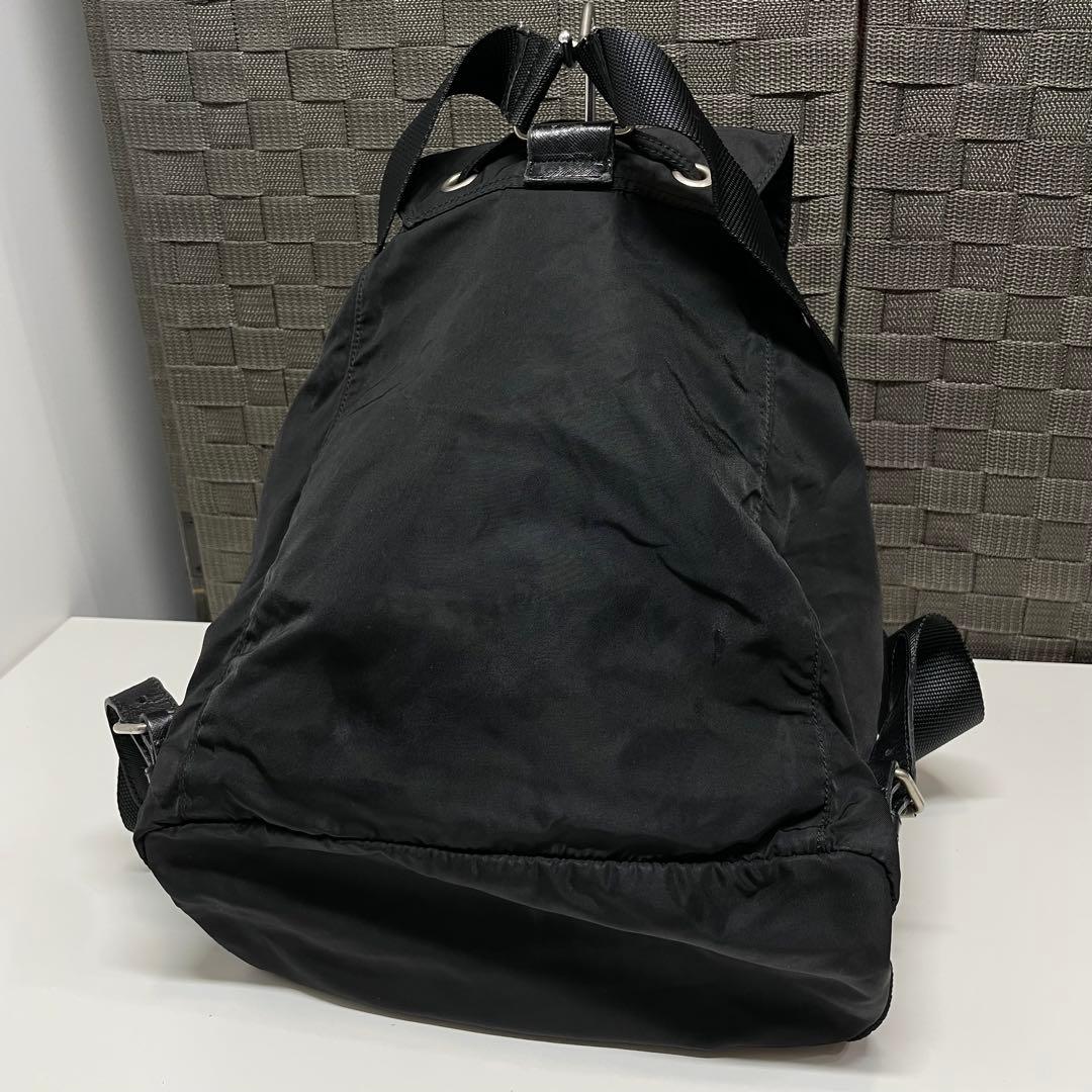 h*o様 PRADA ブラック リュック・バックパック