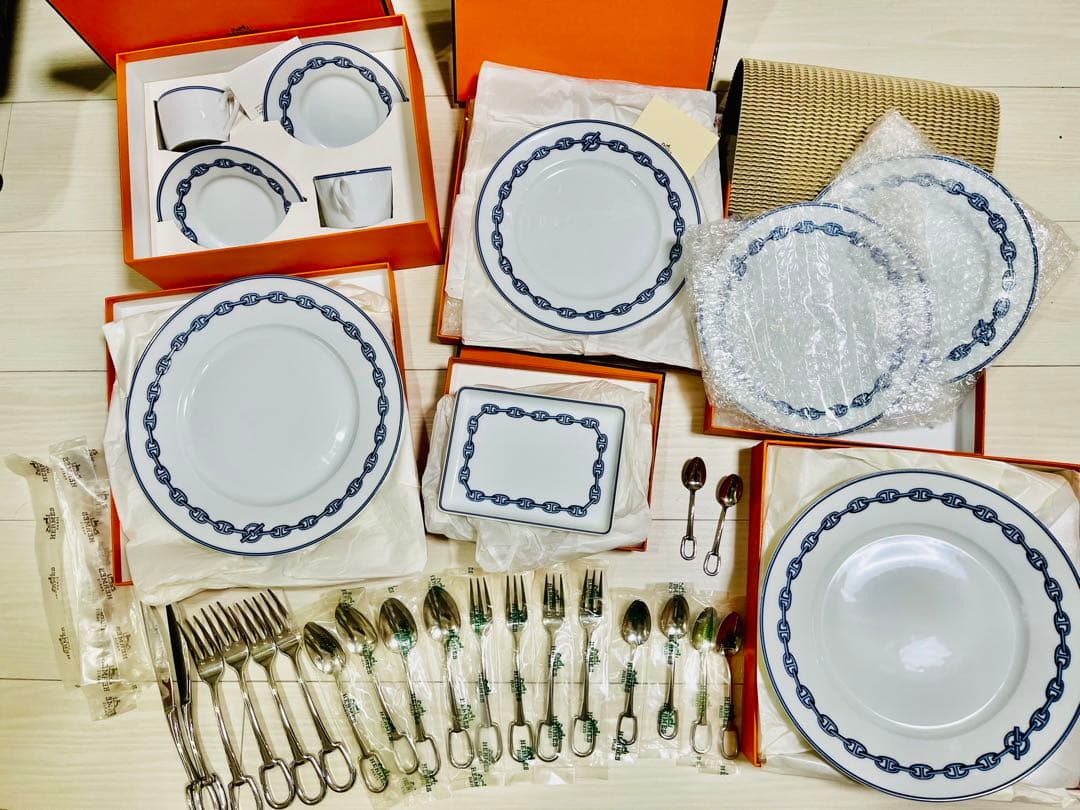 カトラリー多数　エルメス　HERMES シェーヌダンクル　アトラージュまとめ売り