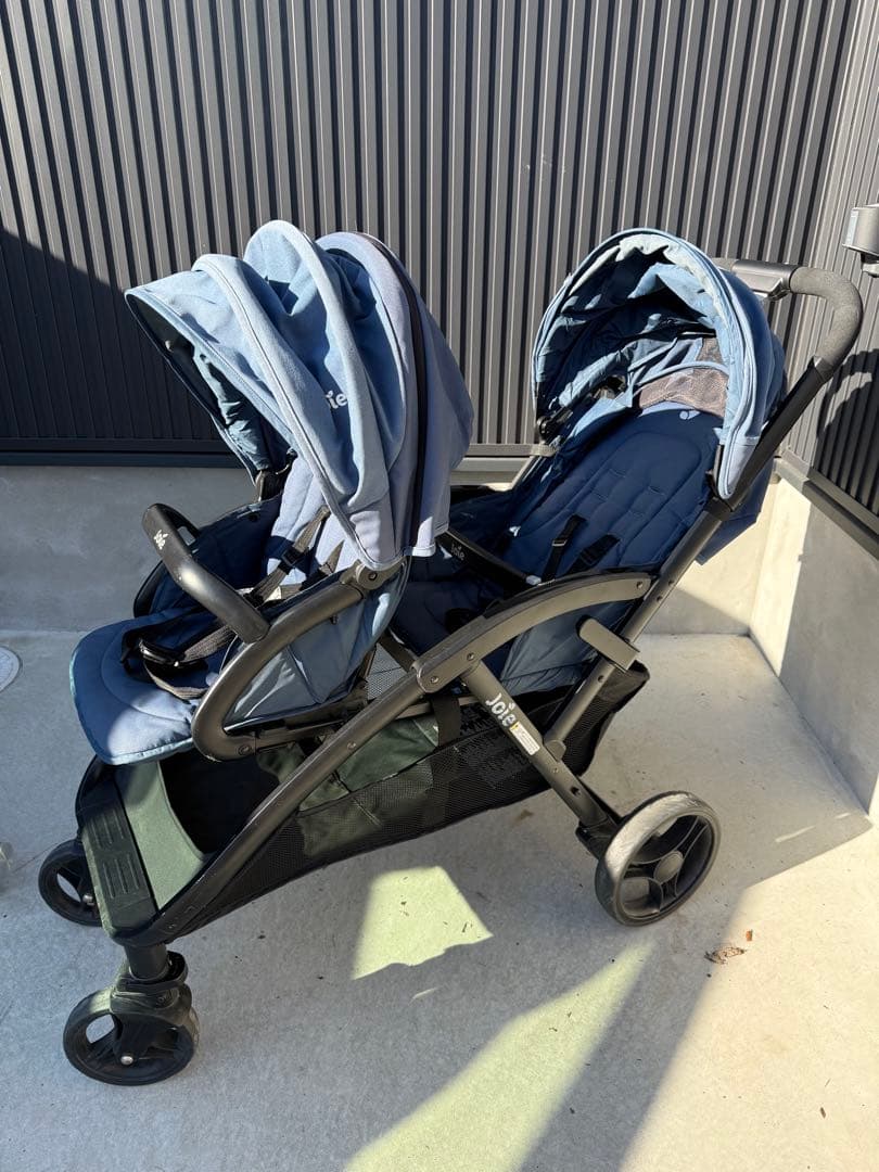 Joie エヴァライトデュオ 2人乗りベビーカー 双子 年子