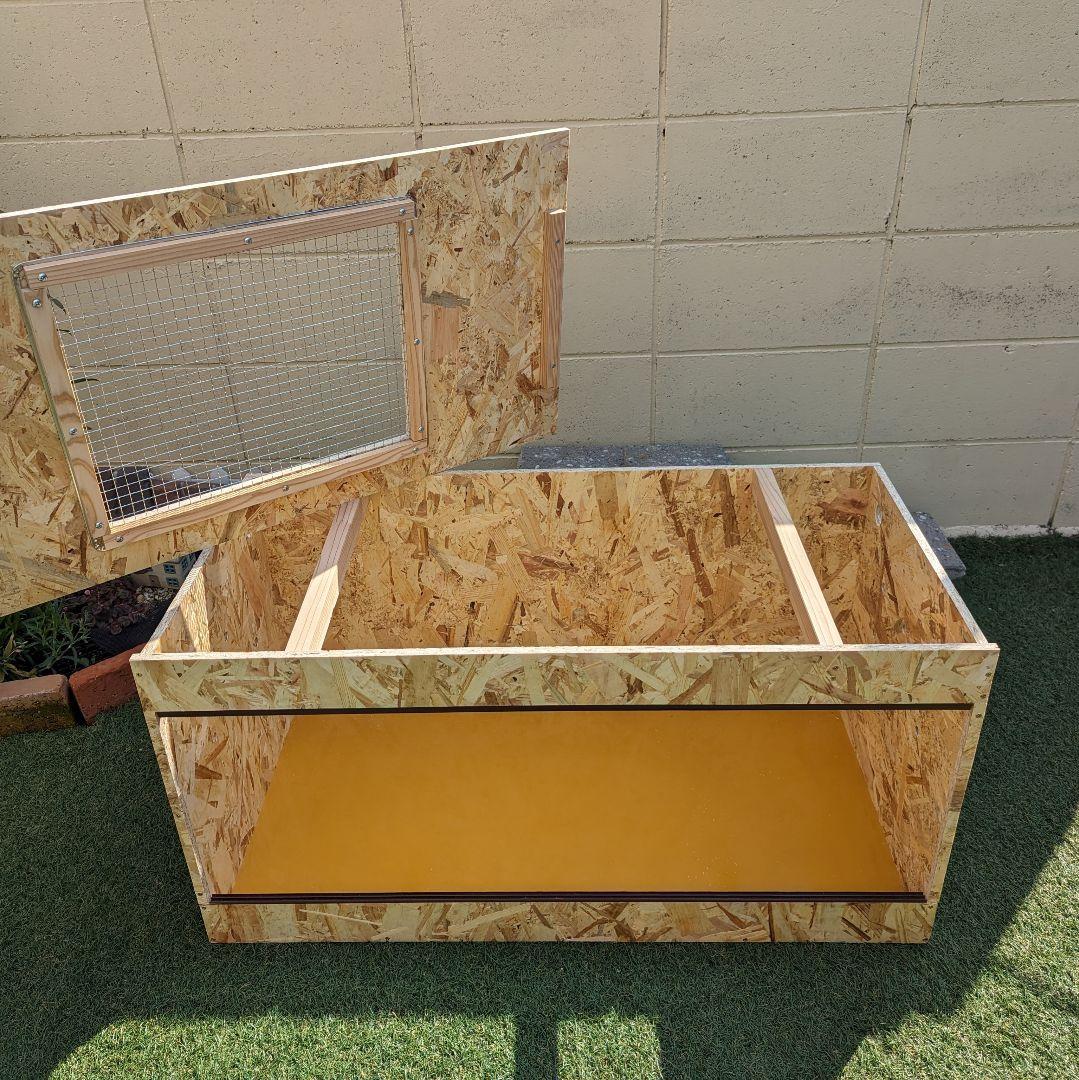 爬虫類ケージ　木製　✨　両生類　飼育ケース　ハンドメイド