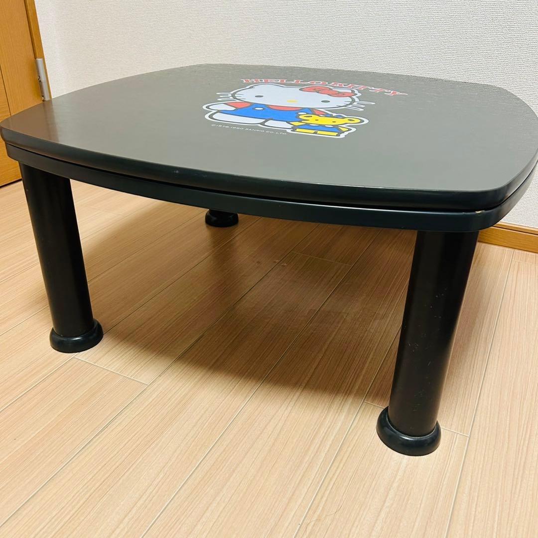 y*い様 【超希少】ハローキティ キティちゃん こたつテーブル コタツ 平成レト