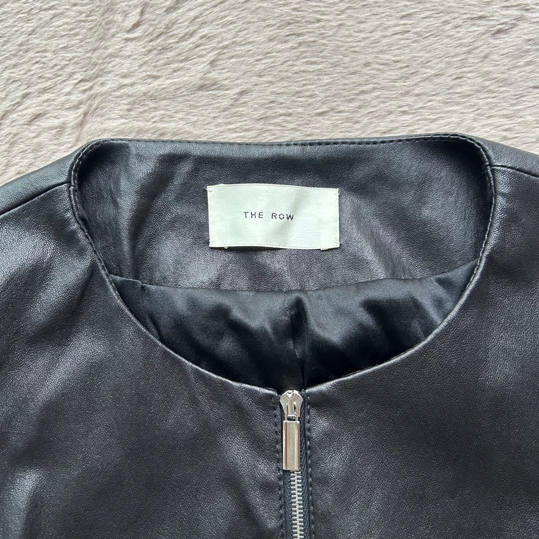 THE ROW Anasta アナステ レザージャケット 黒 2
