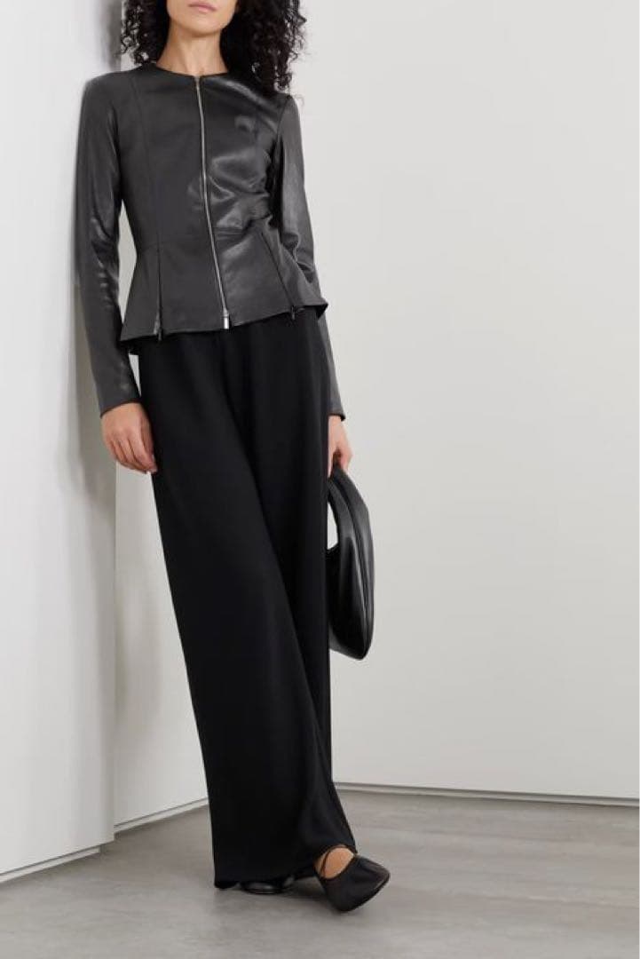 THE ROW Anasta アナステ レザージャケット 黒 2