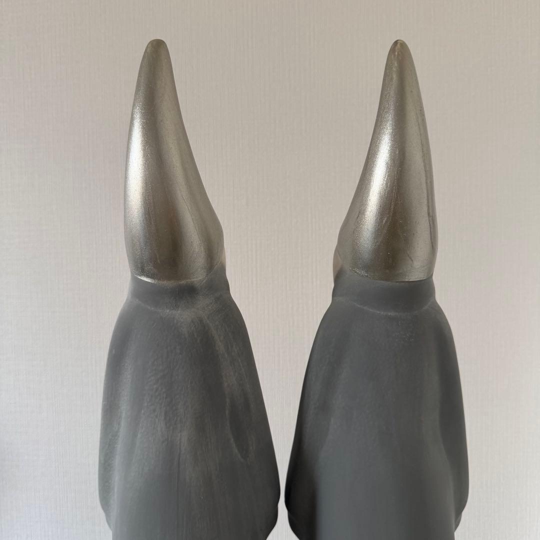 LEONARDO社　サンタクロース　大型セラミックオブジェ　２体