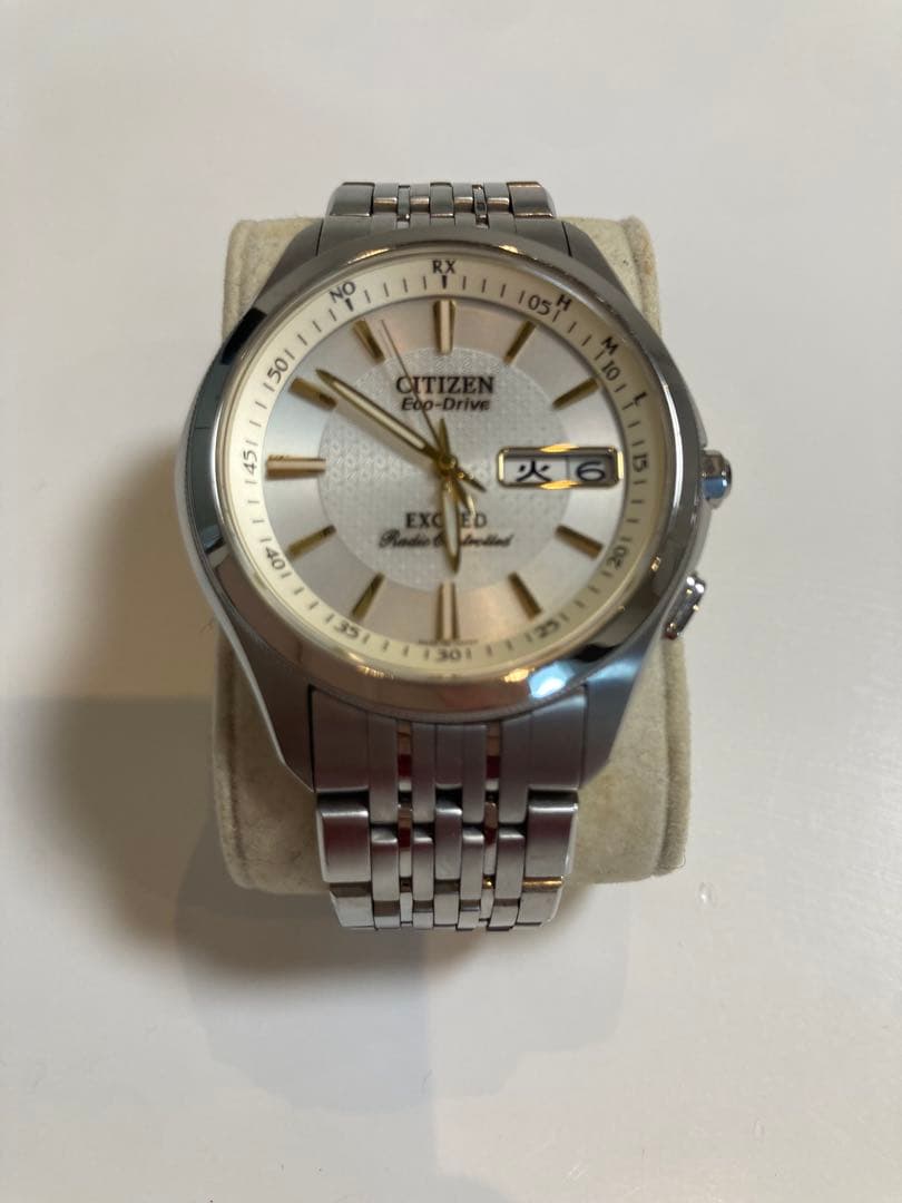 CITIZEN Eco-Drive EXCEED 稀少高級ライン 曜日表示有り