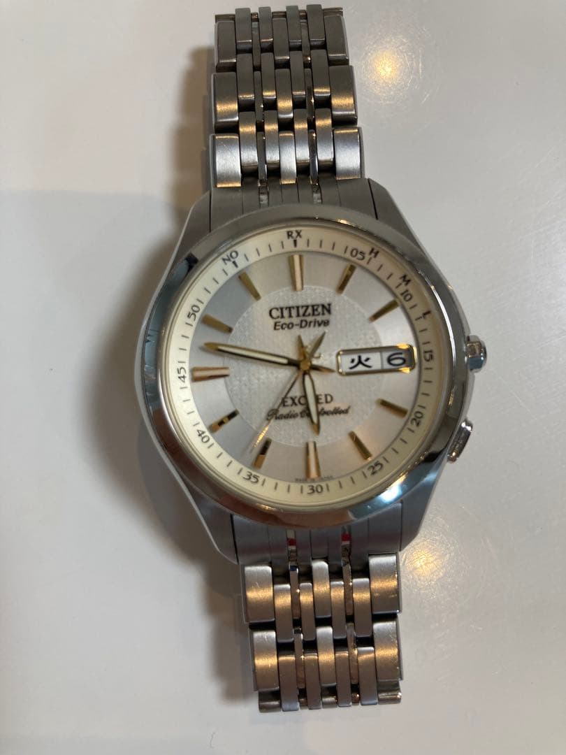 CITIZEN Eco-Drive EXCEED 稀少高級ライン 曜日表示有り