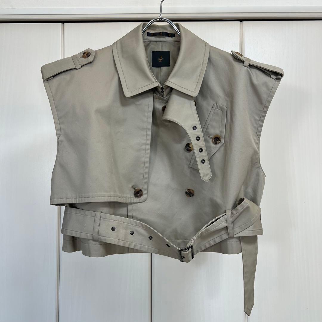 ato 20AW トレンチベスト TRENCH VEST