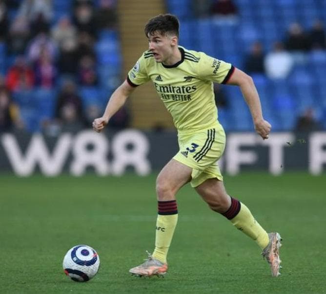 アーセナル　ティアニー オーセンティック アウェイ 2021-22 (M)