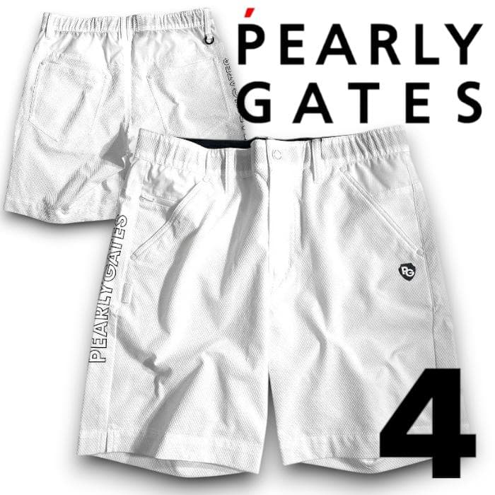 パーリーゲイツ ゴルフ 吸水速乾 ストレッチ ショートパンツ ショーツ 4