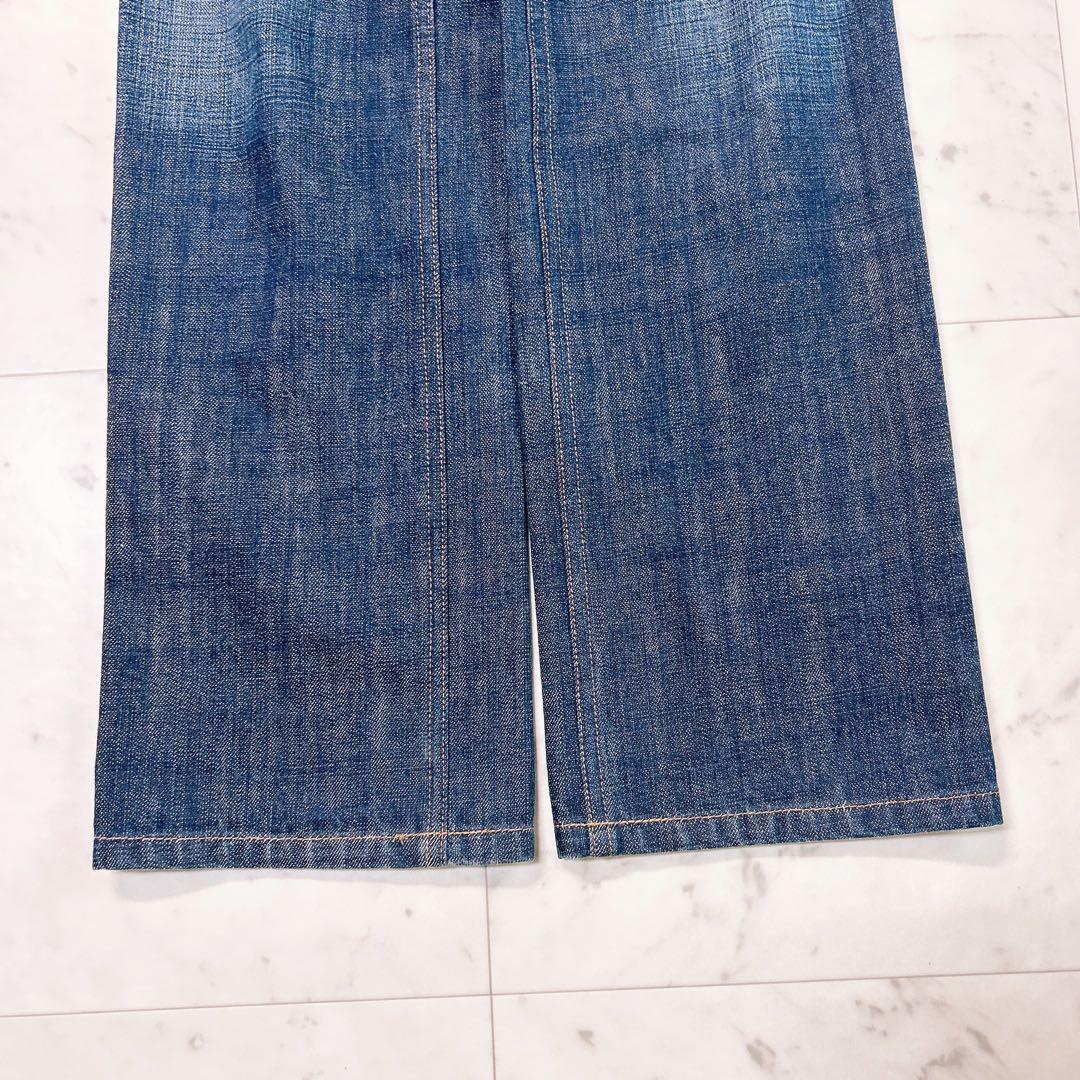 トリココムデギャルソン ダメージ加工 デニム パンツ S AD2004