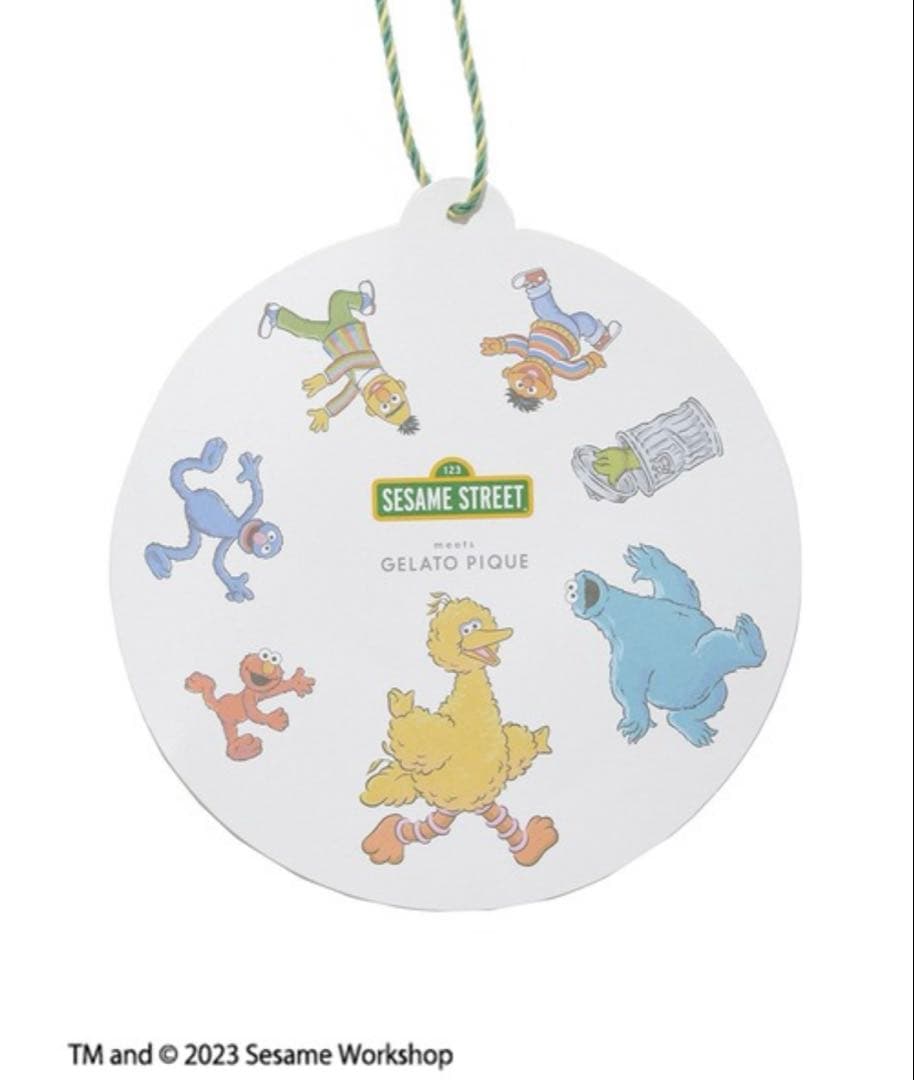 【新品タグ付き】gelato pique クッキーモンスター ワンピース ブルー