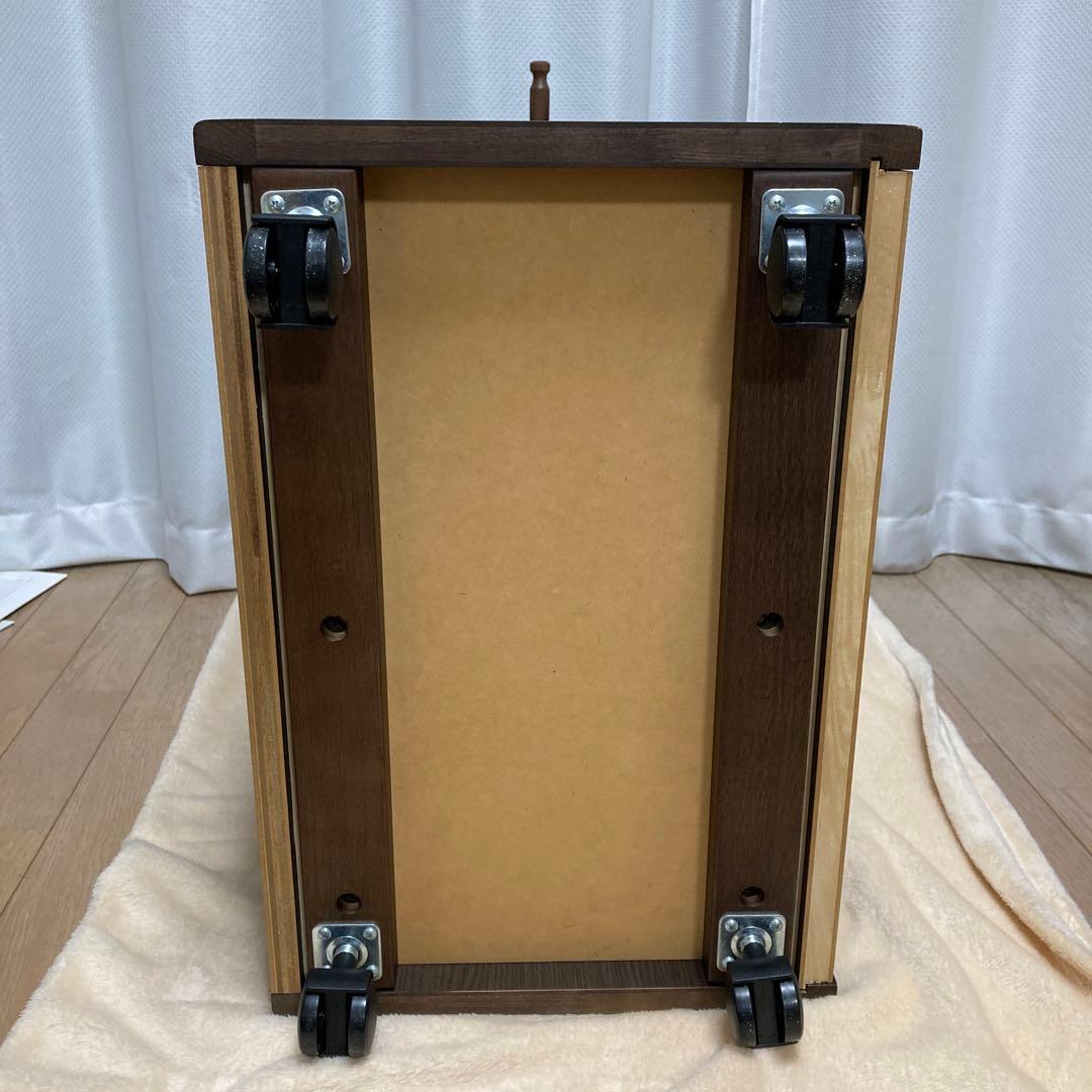 カリモク家具［ボナシェルタ］デスクワゴン／マルチワゴン フック／キャスター付