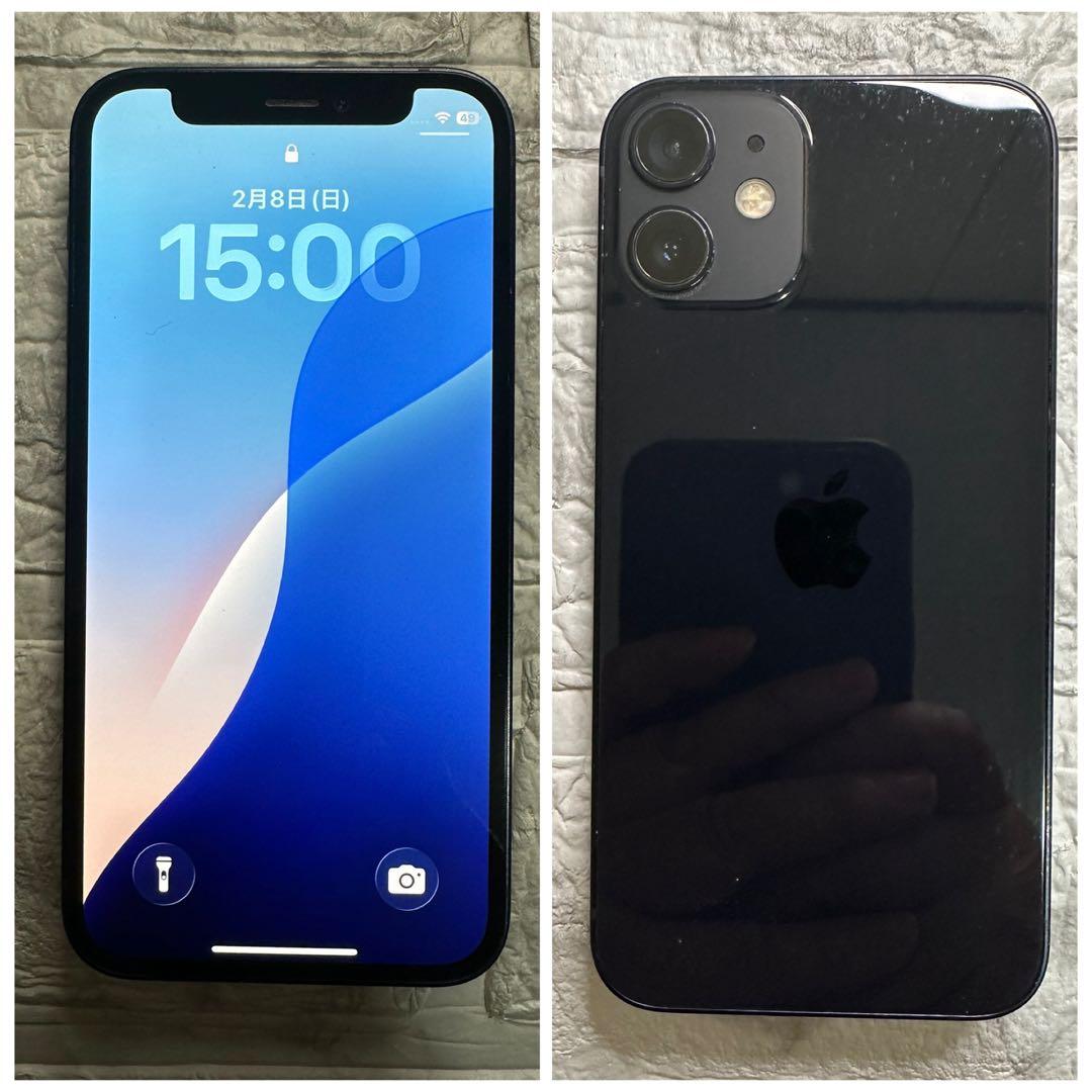 50 iPhone 12mini 128GB 純正BMS新品バッテリー　良品