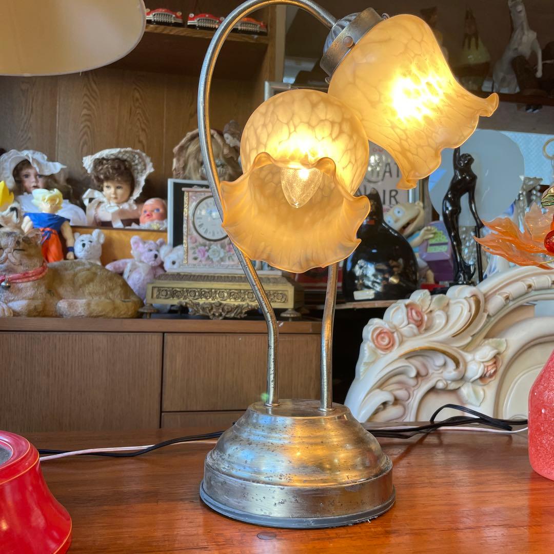 綺麗なスズランランプ・2灯・タッチ式