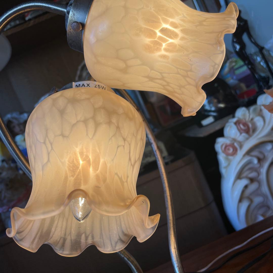 綺麗なスズランランプ・2灯・タッチ式