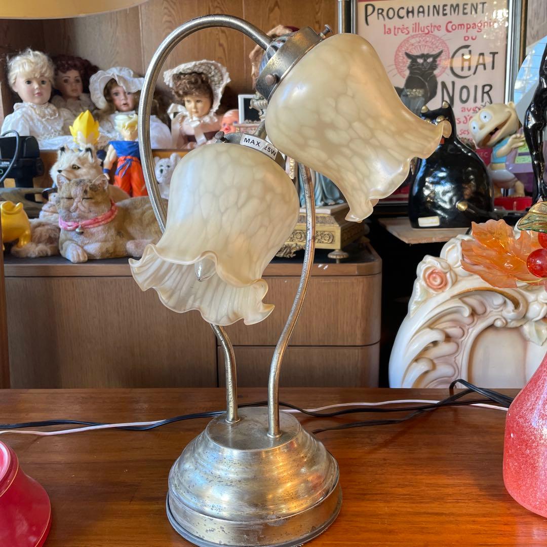 綺麗なスズランランプ・2灯・タッチ式