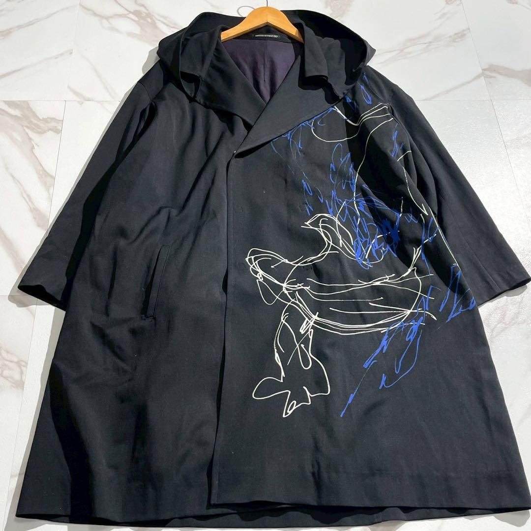 ジャケット・アウター Yohji Yamamoto +Noir Hooded coat 16AW