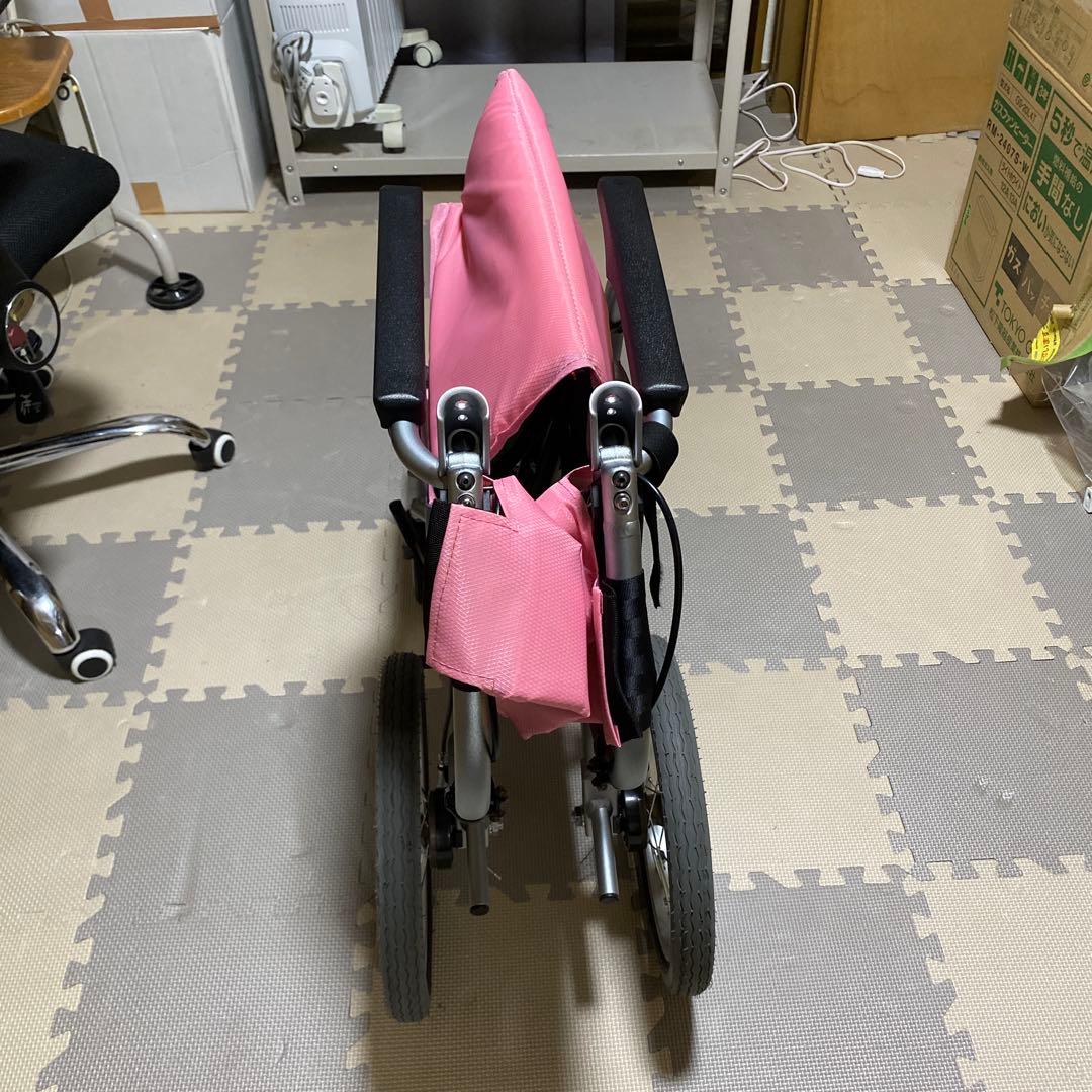 引取歓迎　Miki CRT-2 介助型 車椅子 カルッタ 軽量 バッグ付き