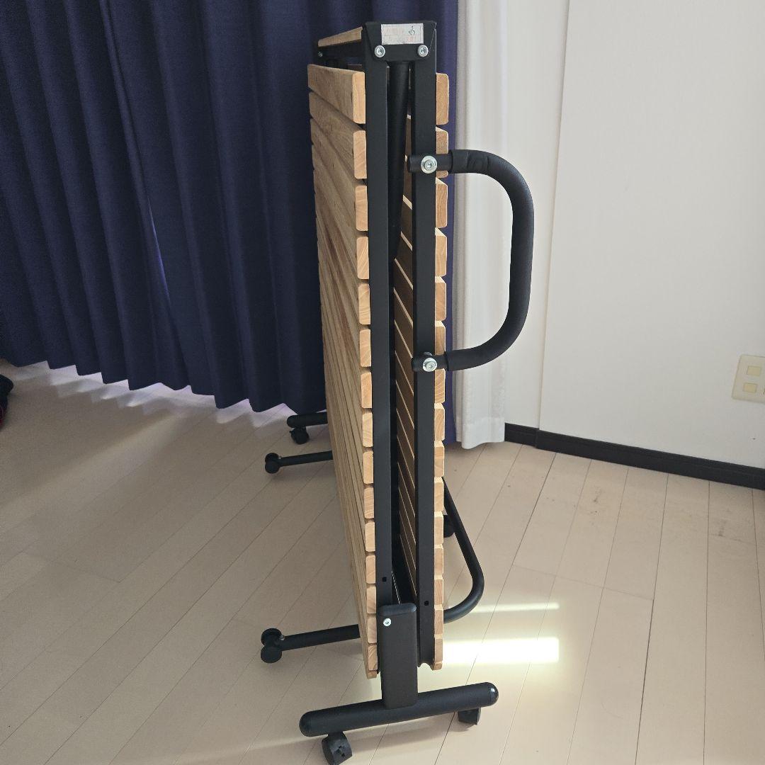 折りたたみ式木製すのこベッド シングル