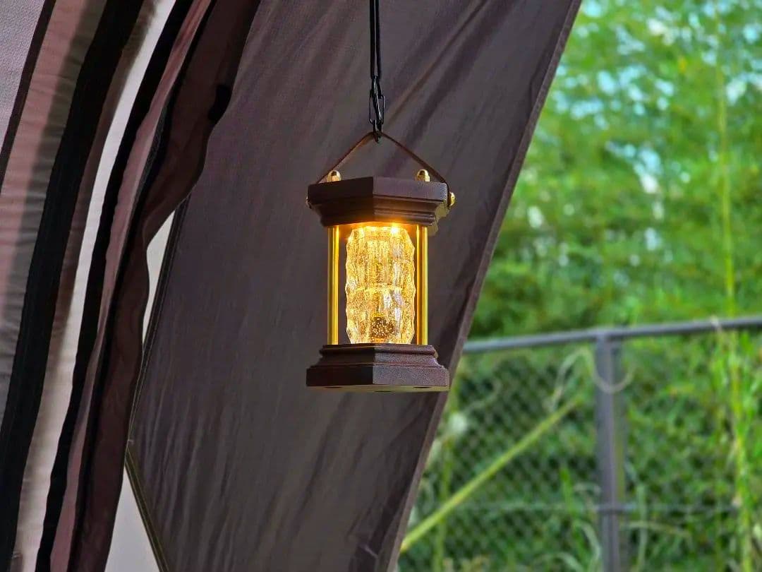 ゴールゼロ クリスタルシェード ウォールナット ルーカス ランタンシェード