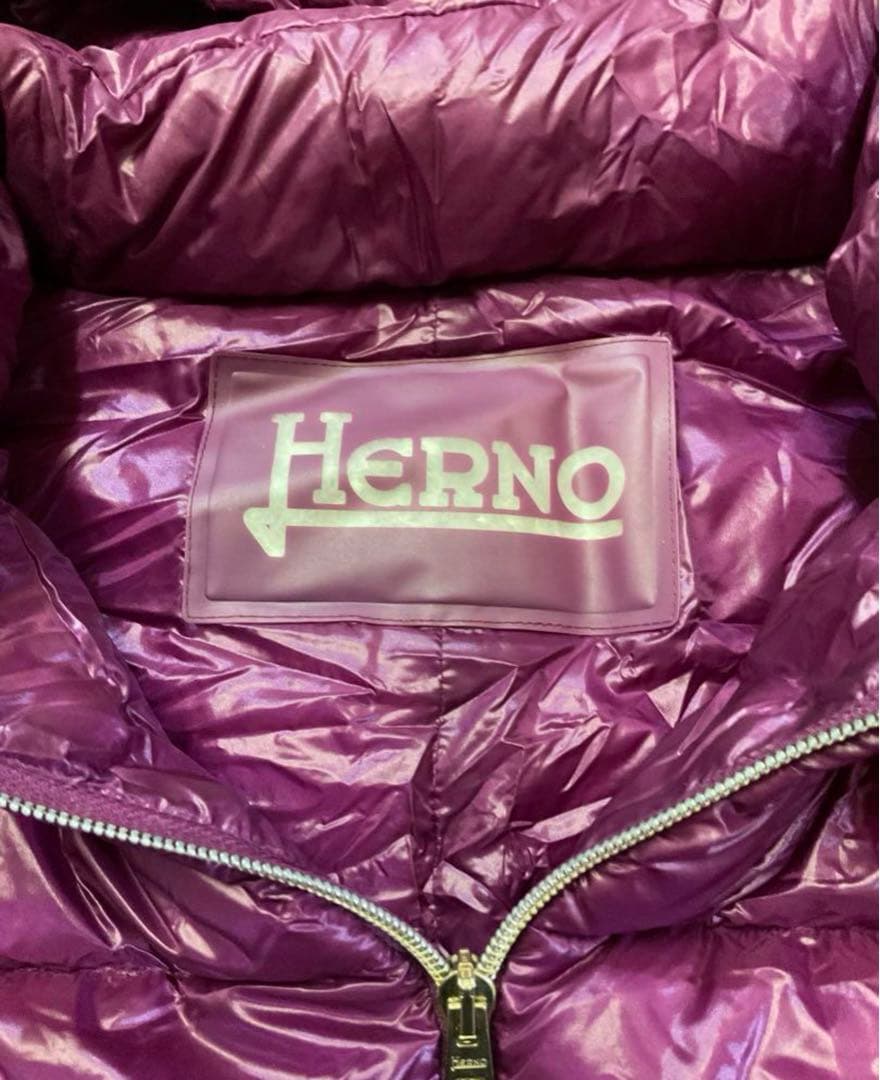 HERNO ダウンベスト 42サイズ 美品