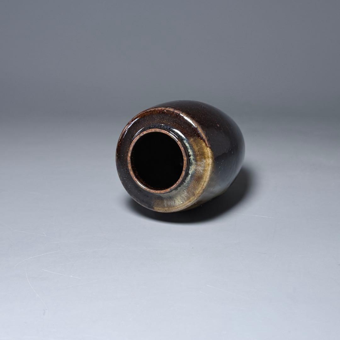 茶道具　膳所焼　陽炎園造　茶入　共箱　仕覆　裏千家　表千家　家元旧蔵品