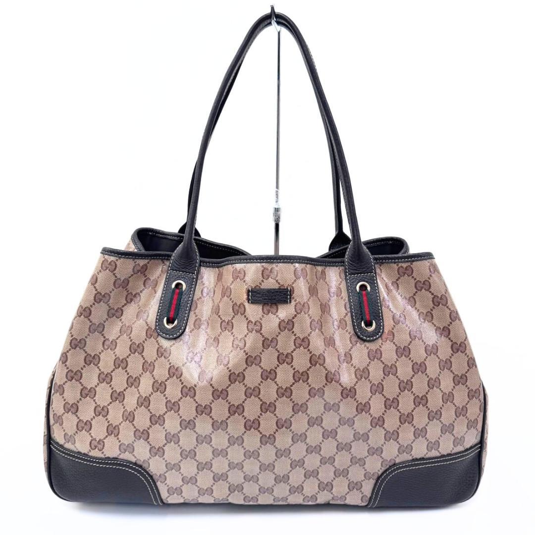 ユキ グッチ トートバッグ 293589 GGクリスタル ベージュ