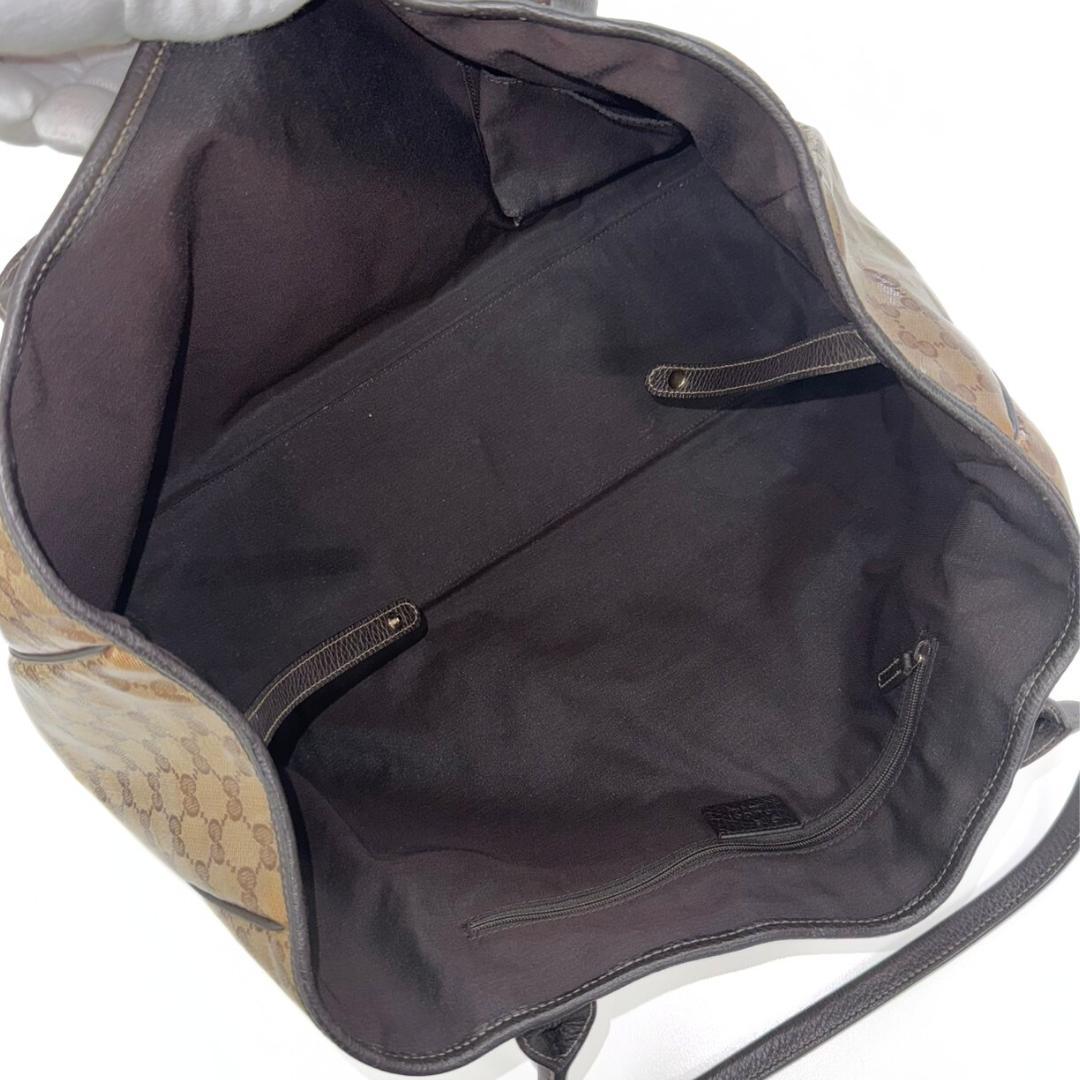 ユキ グッチ トートバッグ 293589 GGクリスタル ベージュ