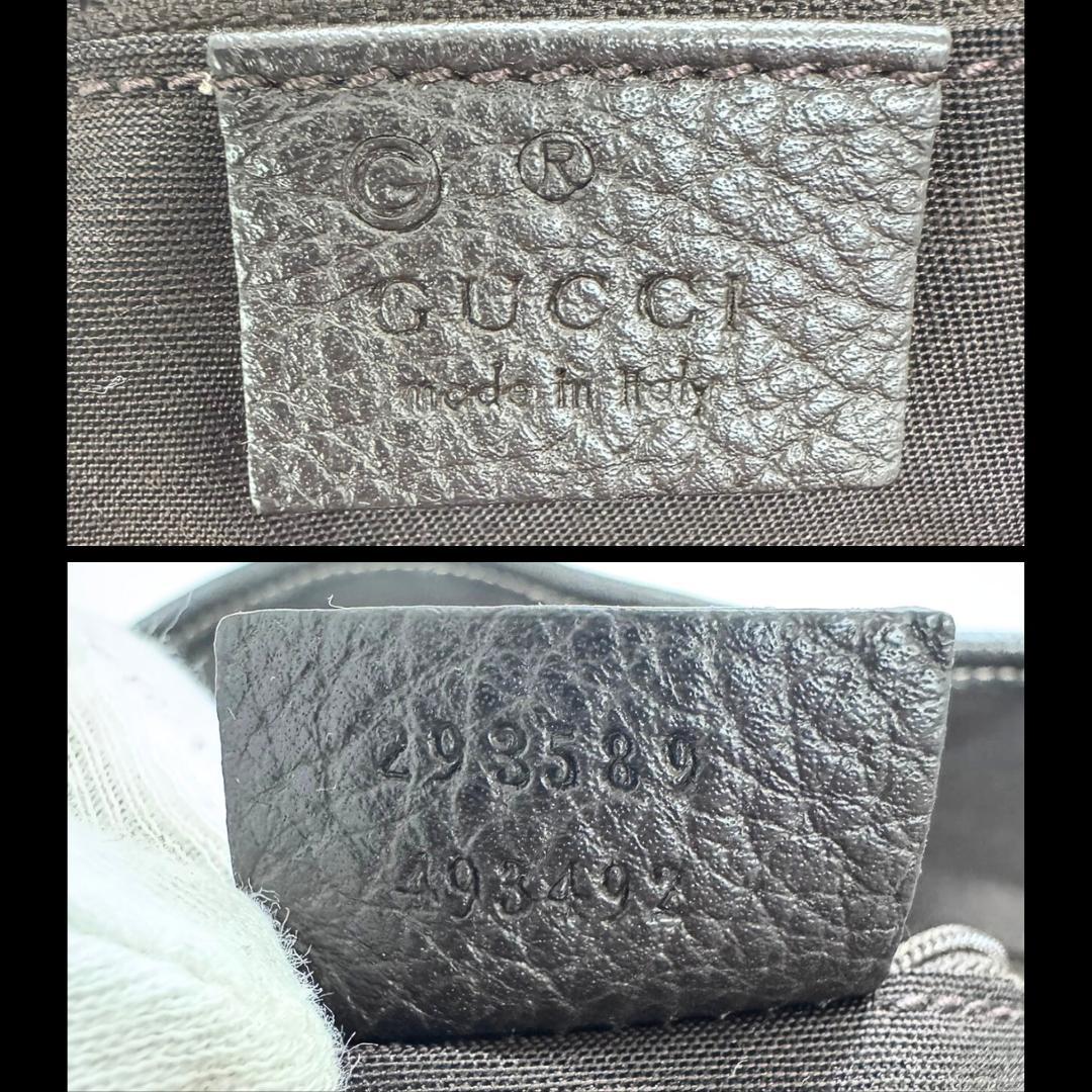 ユキ グッチ トートバッグ 293589 GGクリスタル ベージュ