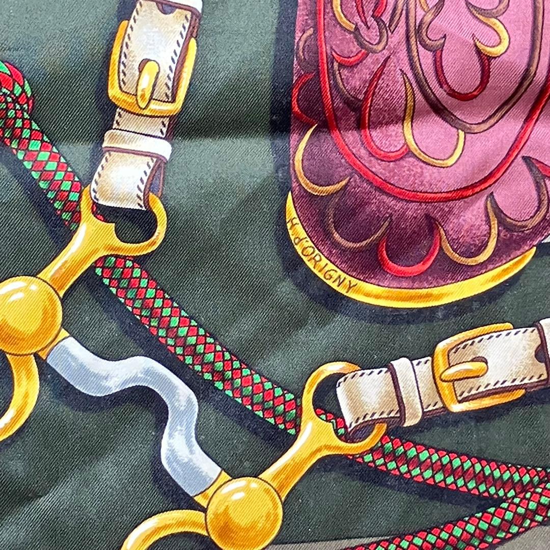 HERMES エルメス カレ 90 Festival 大判 スカーフ シルク