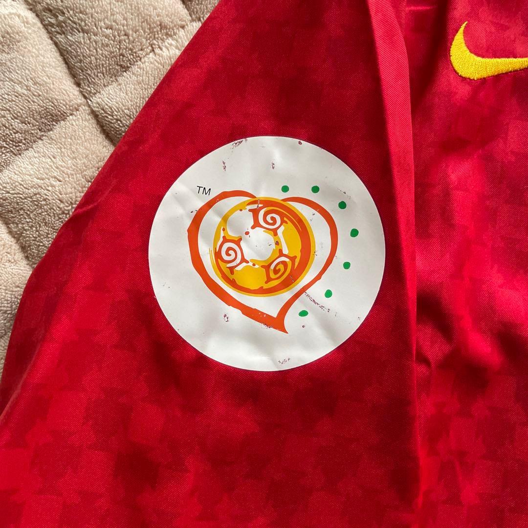 デッドストック ポルトガル代 フィーゴ 7番 ユーロ2004決勝マッチデイパッチ