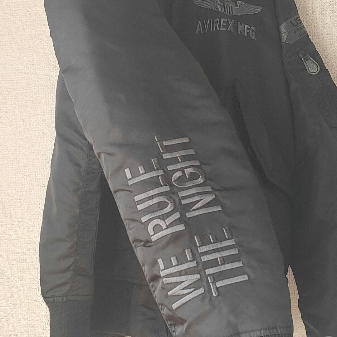 【希少XL】AVIREX F-117A ナイトホーク 黒 上野商会正規品