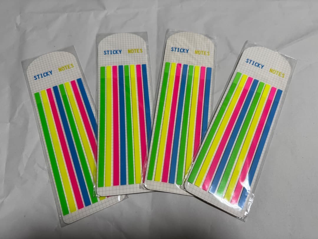 スティッキーノート 半透明 160枚入り