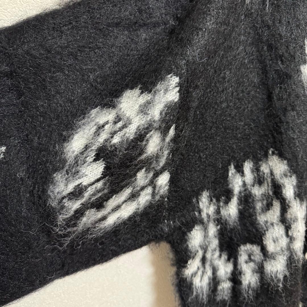 美品 セントマイケル デニムティアーズ カーディガン