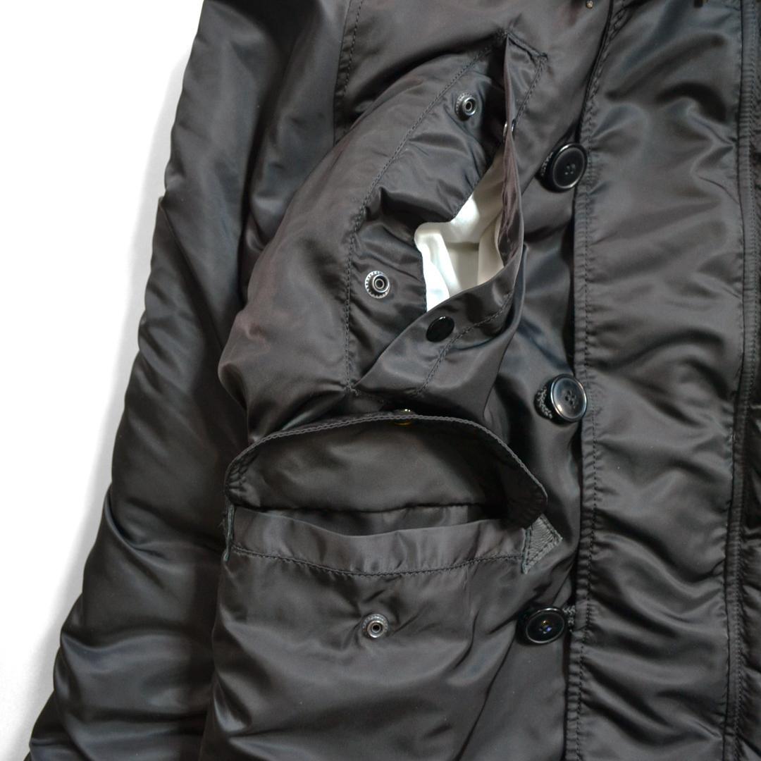 【極美品】ALPHA INDUSTRIESアルファ N-3BフライトジャケットL