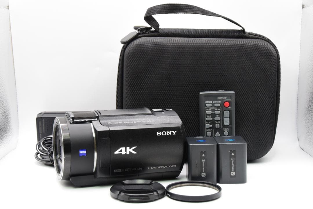 ■ 美品 ■ Sony Handycam FDR-AX45 ブラック《動作OK》