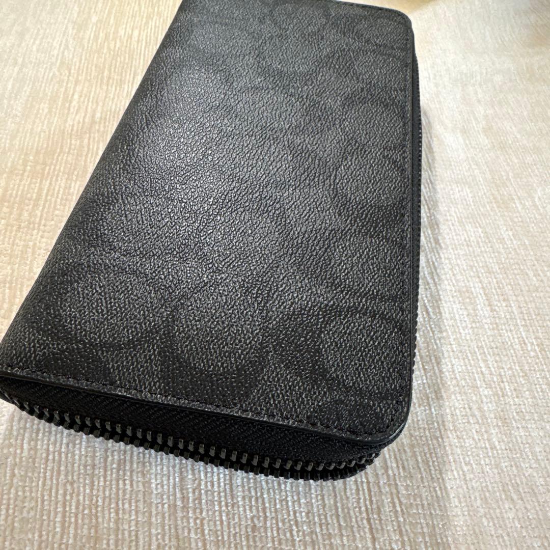 COACH ブラック 長財布 未使用品