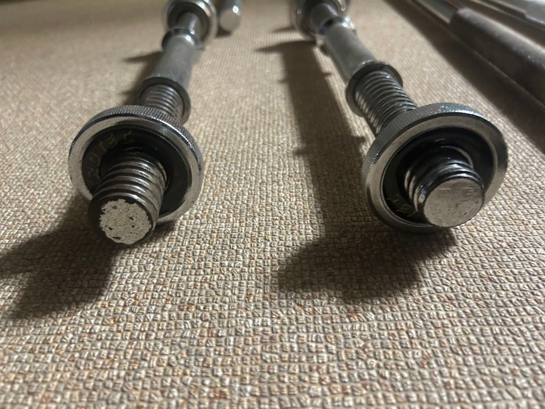 【合計195kg】iROTEC 28mm ダンベルシャフト4本付き 千葉県市川市