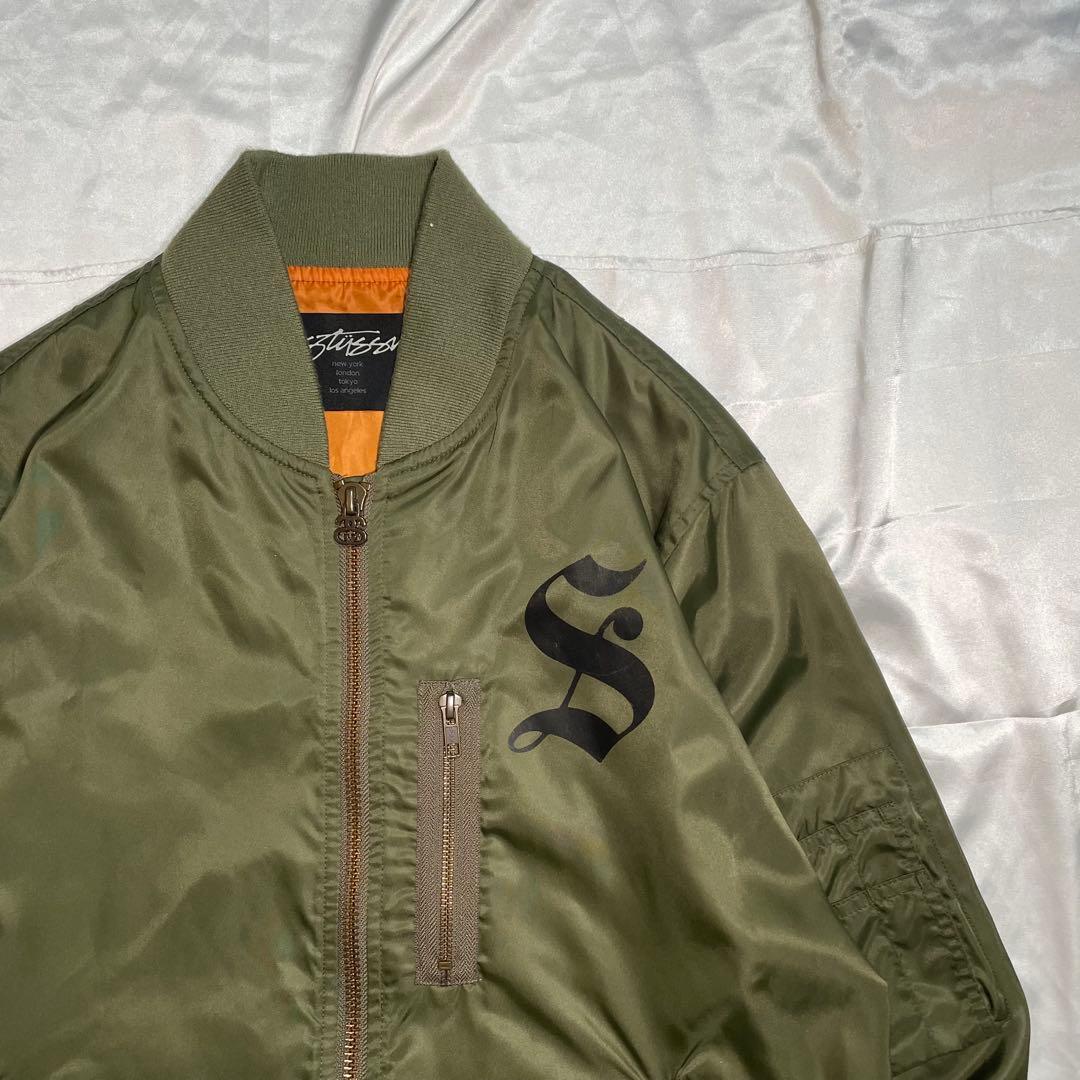 ジャケット・アウター 00s STUSSY Lightweight MA-1 Jacket