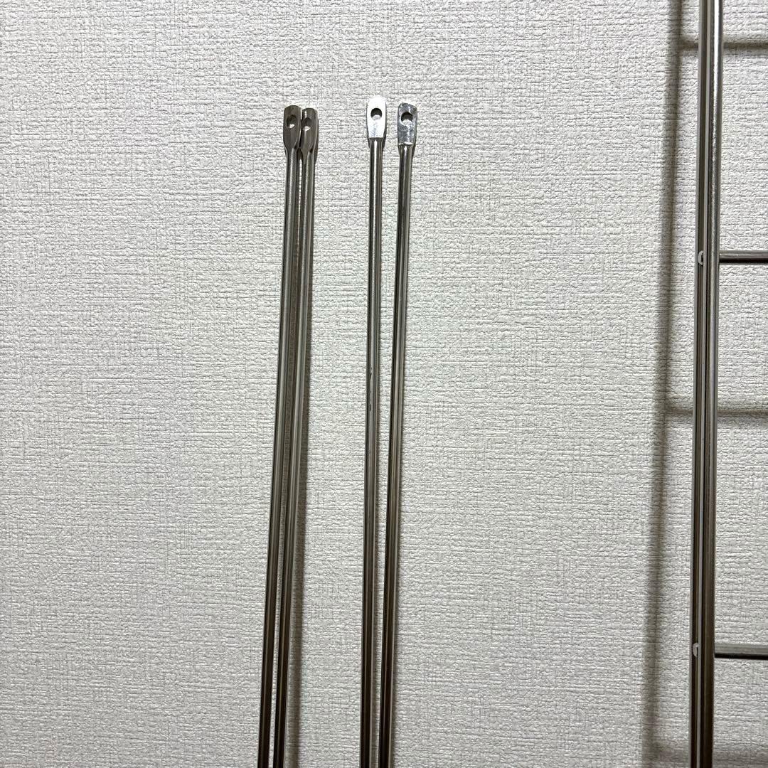 【美品】無印良品 ステンレスユニットシェルフ用 帆立 ※直接お渡し