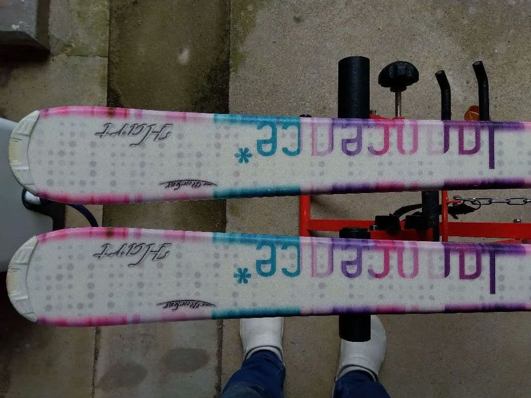 Hart スキー板140cm　LANGEスキーブーツ24.5cm