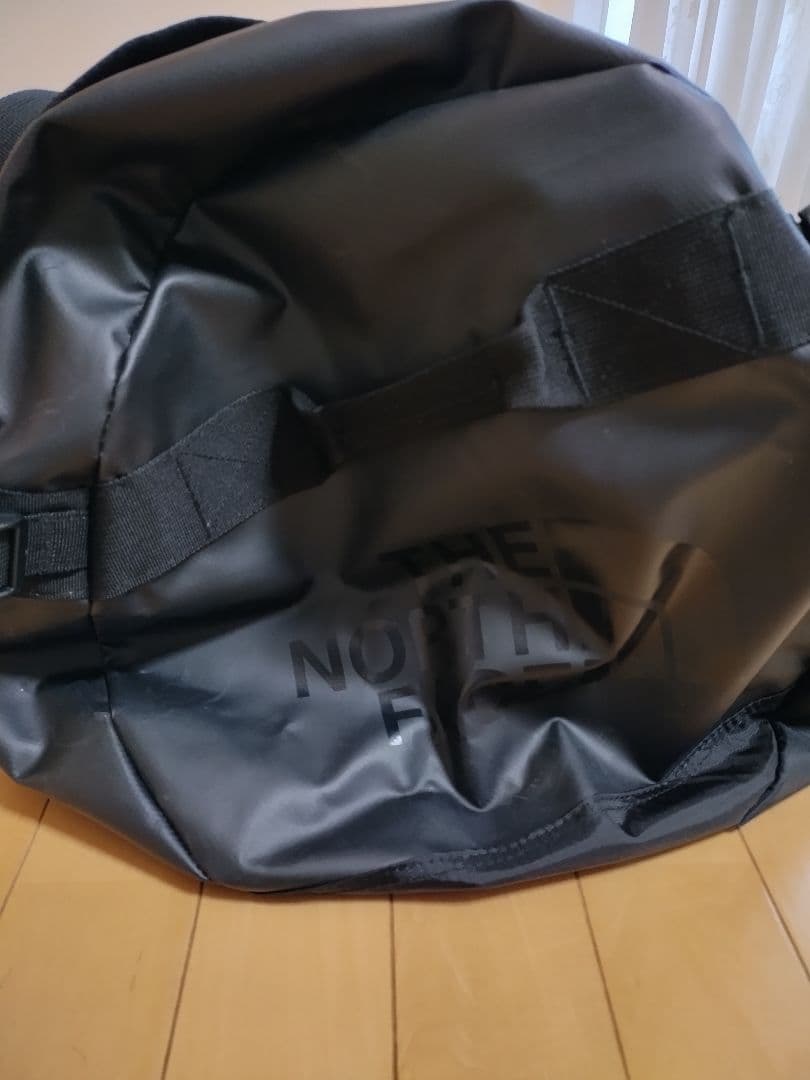 THE NORTH FACE ブラック ダッフルバッグ