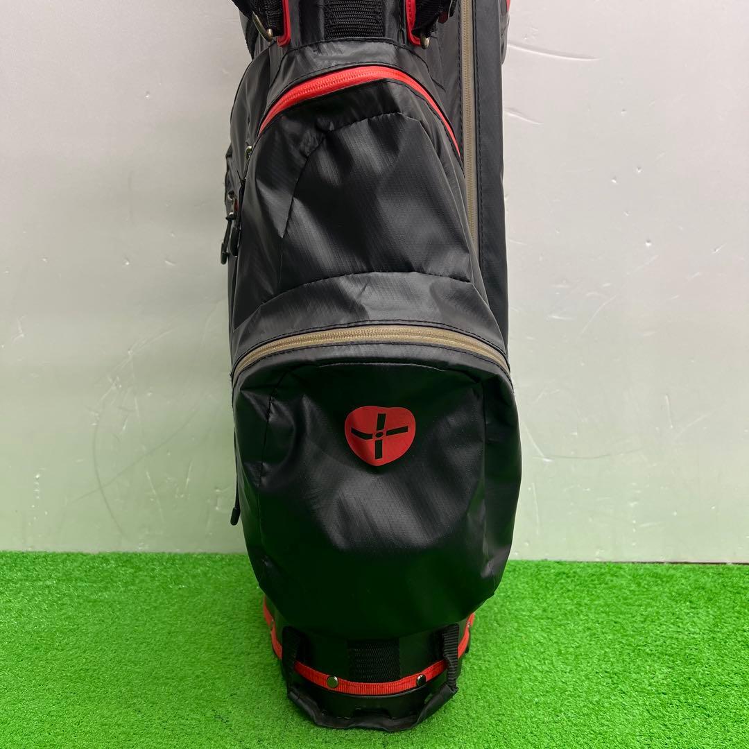 ビッグマックス　BIG MAX キャディーバック　8インチ ブラック　メンズ