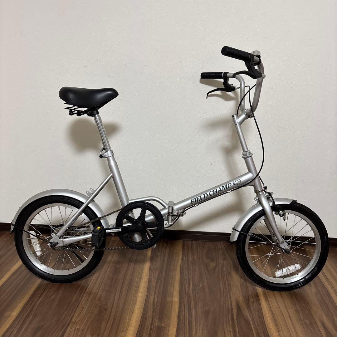 引取限定　折り畳み自転車 フィールドチャンプ フォールディングサイクル16インチ