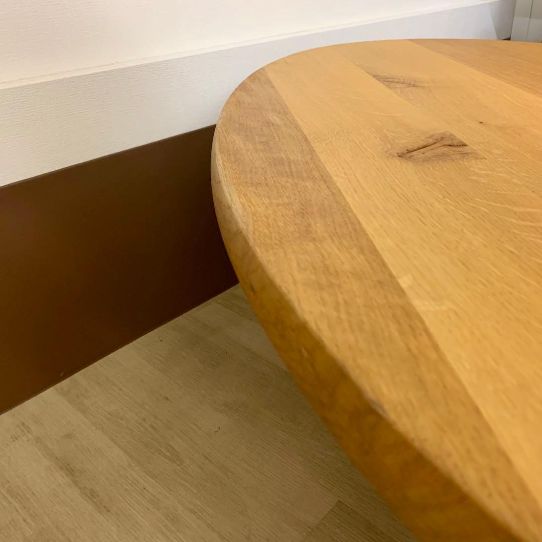 【美品】HIDA 飛騨産業 森のことば 豆型リビングテーブル センターテーブル