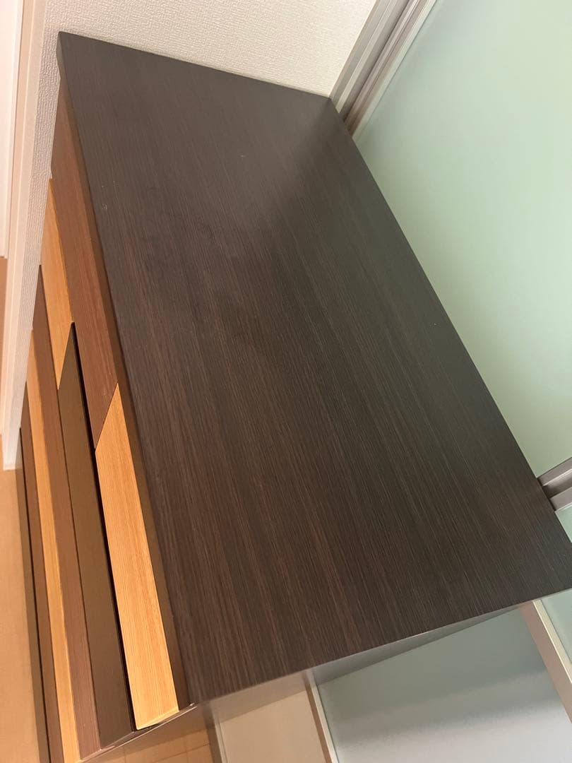 ニトリ　ハイチェスト　カレナ 80HC DBR