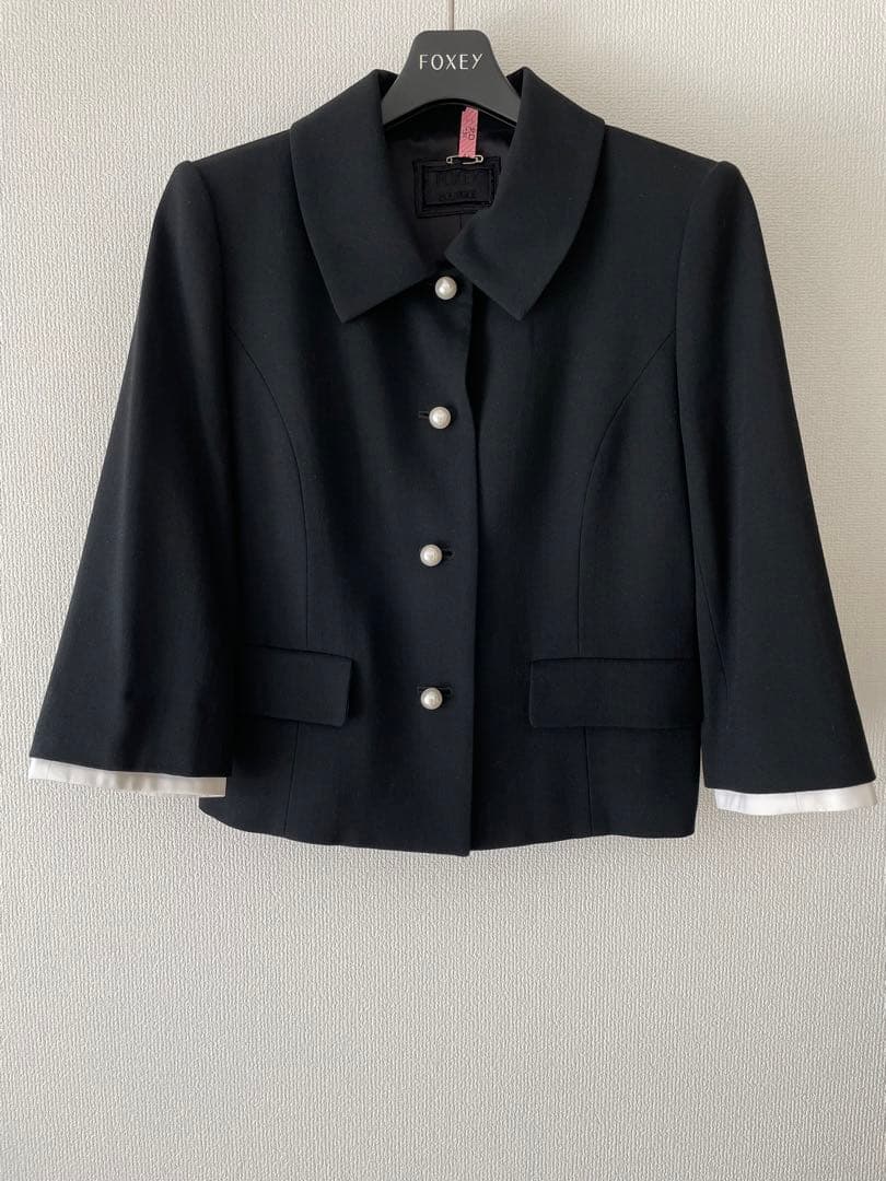 FOXEY ワンピース38＆ジャケット40 セットアップ