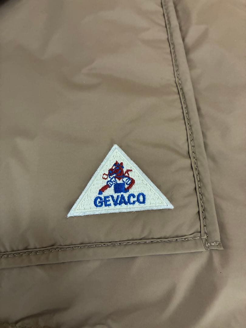 【GEVACO】ノンステッチミドルジャケット　38 新品未使用品